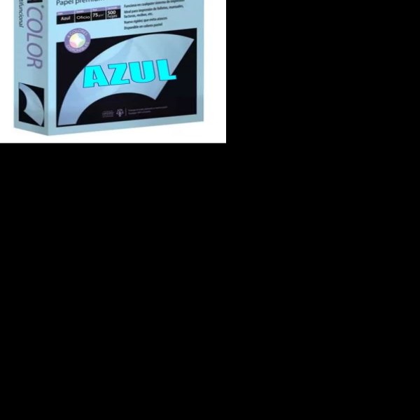 PAPEL FACIA BOND 75G.50K.OFI. AZUL MILLAR E..500 C.5